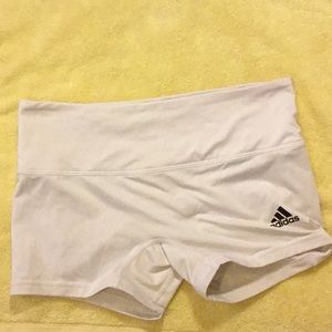 White Lycra shorts